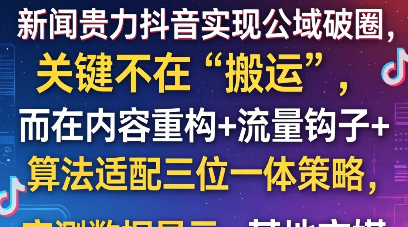 突破流量瓶颈的公域获取方法