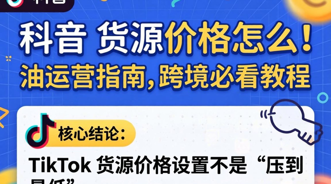 TikTok跨境出海运营价格策略与实操指南