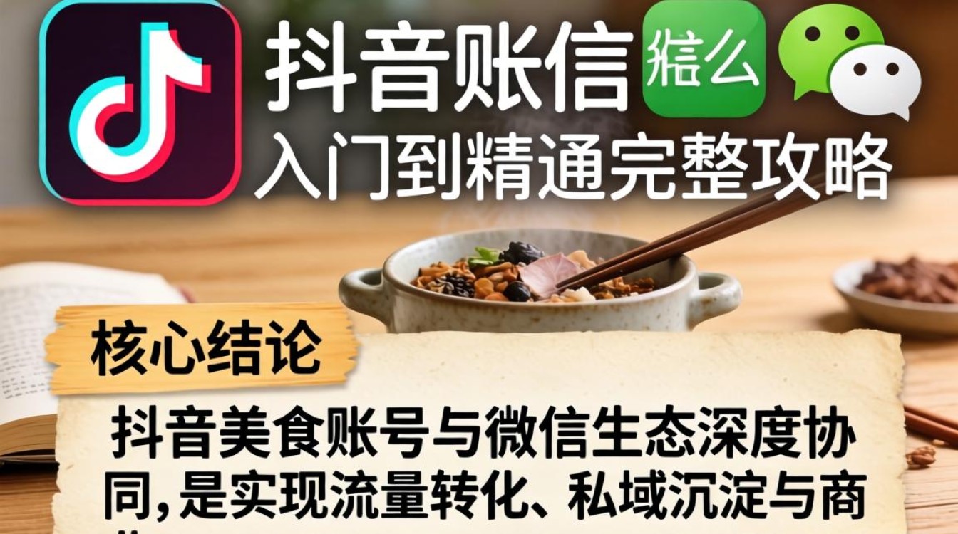 抖音美食号绑定微信全流程及避坑指南