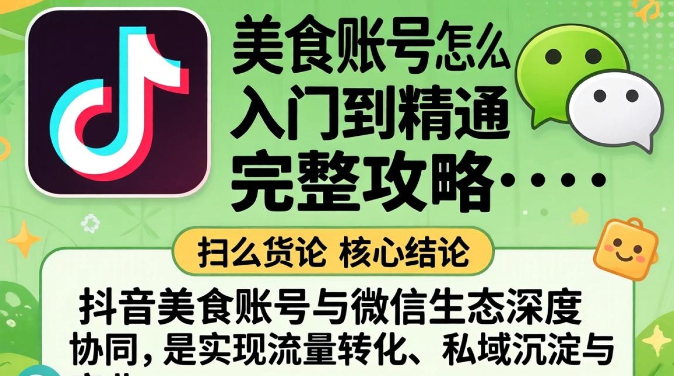 抖音美食号绑定微信全流程及避坑指南