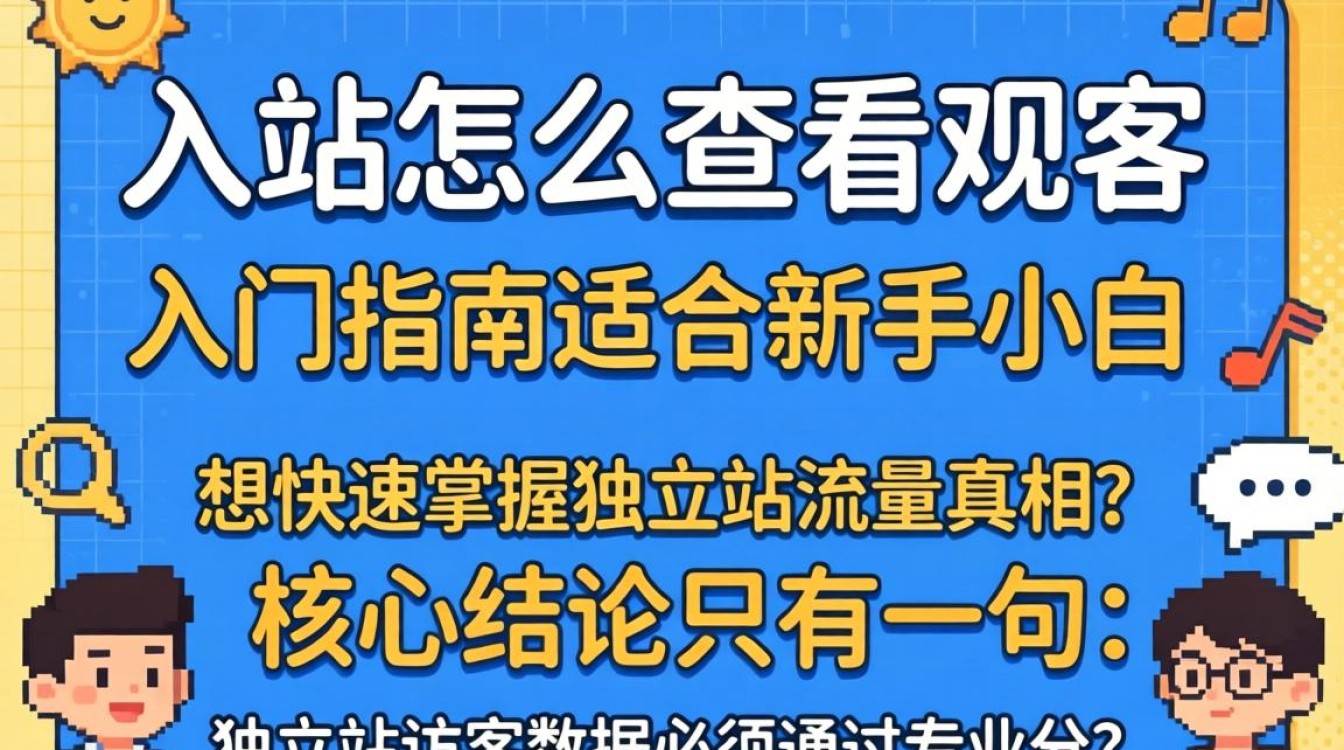 独立站怎么查看访客?独立站访客统计方法新手入门指南 独立站访客统计方法新手入门指南