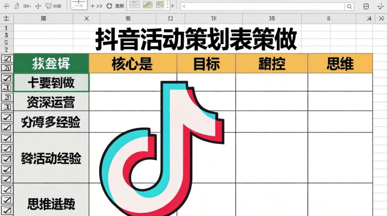 抖音活动策划表怎么做?资深运营经验分享思维,抖音活动策划表模板下载 抖音活动策划表模板下载