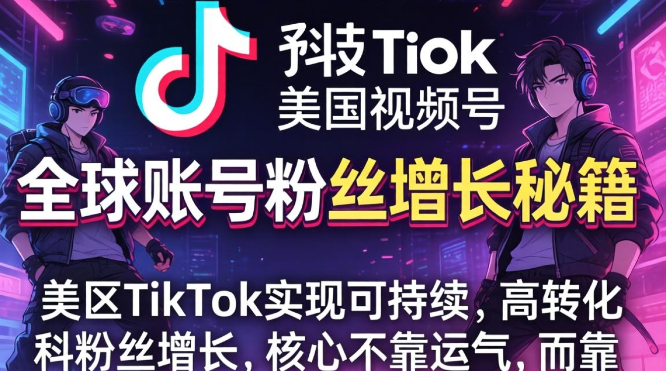 TikTok美区视频号怎么快速涨粉?全球账号粉丝增长秘籍 TikTok美区视频号怎么快速涨粉