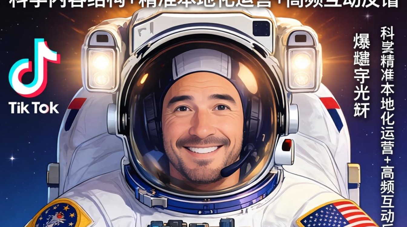 TikTok美国宇航员如何快速涨粉