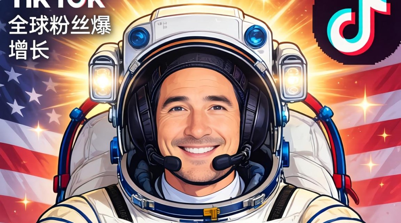 TikTok美国宇航员如何快速涨粉