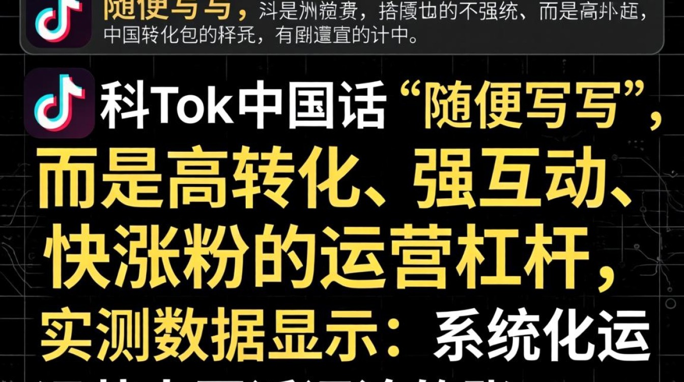 TikTok中国话评论如何快速涨粉