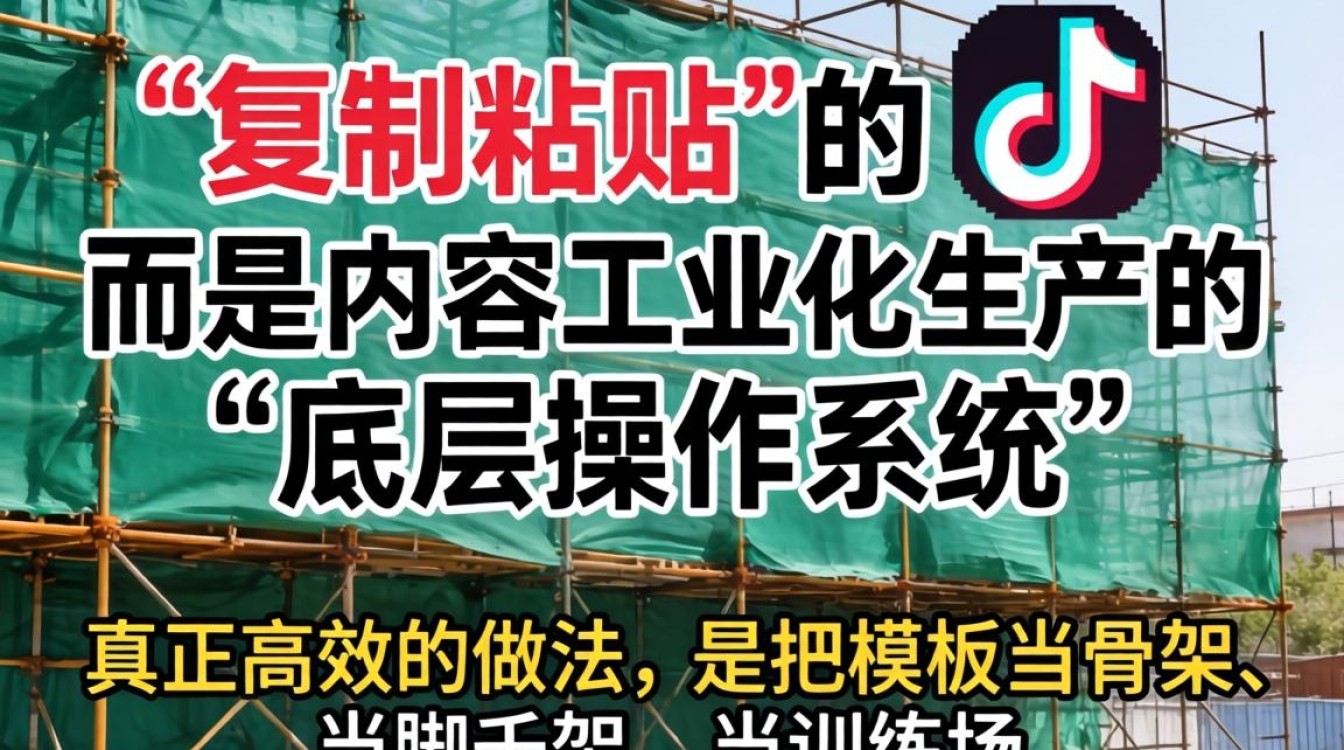 抖音运营模板使用方法和技巧