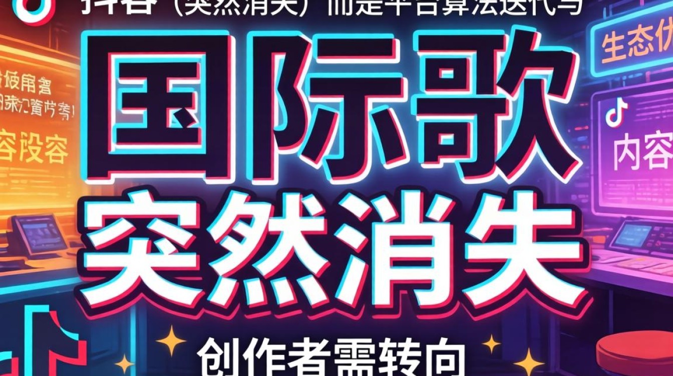 抖音国际歌消失原因及粉丝增长变现攻略