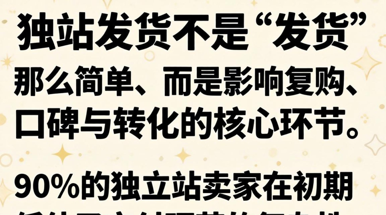 独立站怎么交付货物并快速掌握运营方法