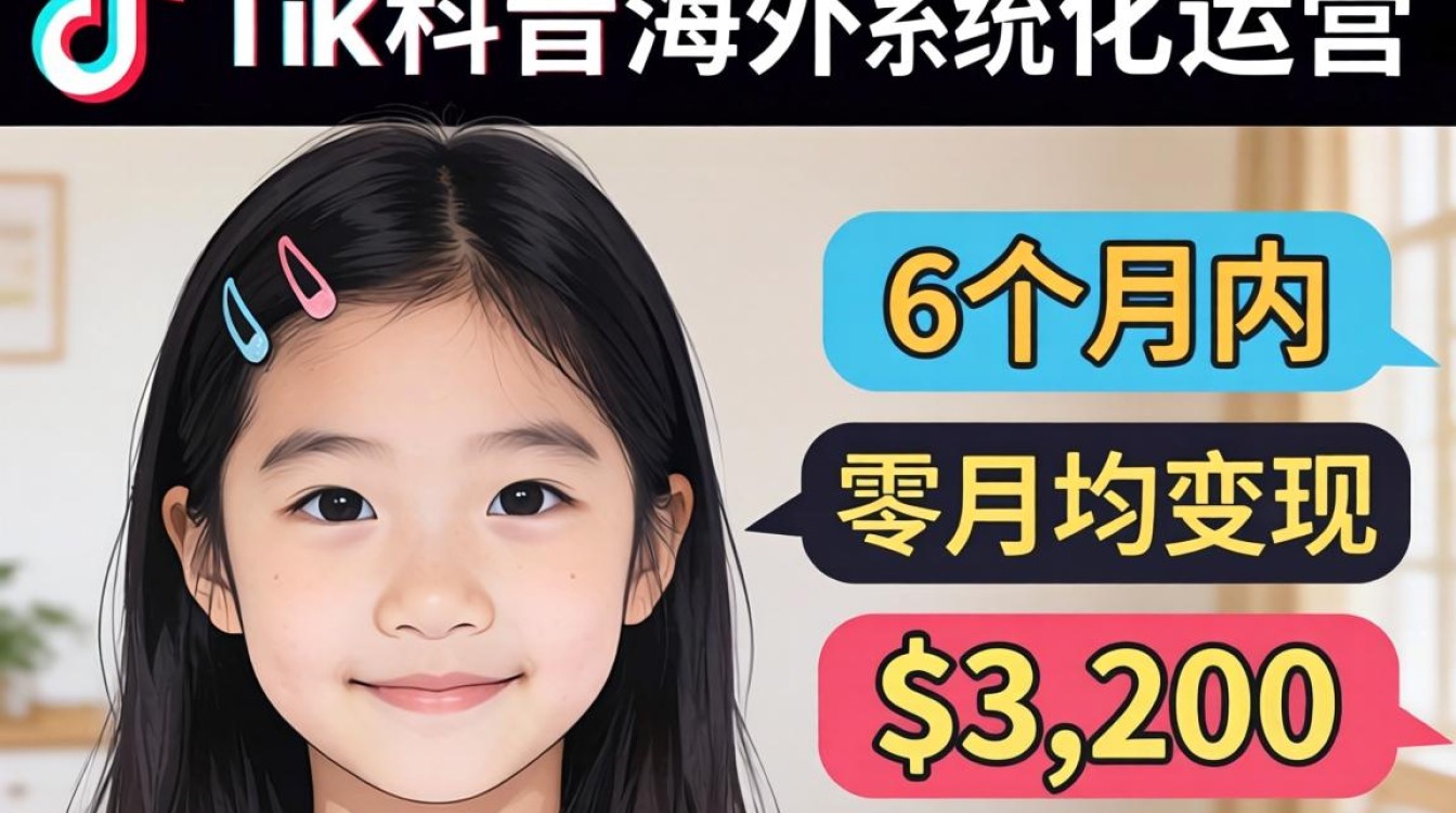 TikTok妥瑞症女孩出海变现完整教程