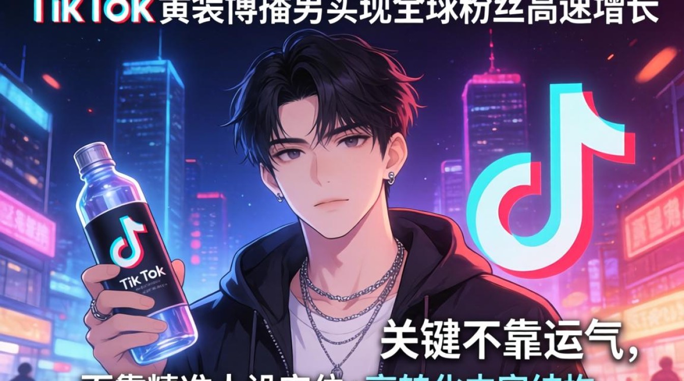 TikTok换装博主男如何快速涨粉