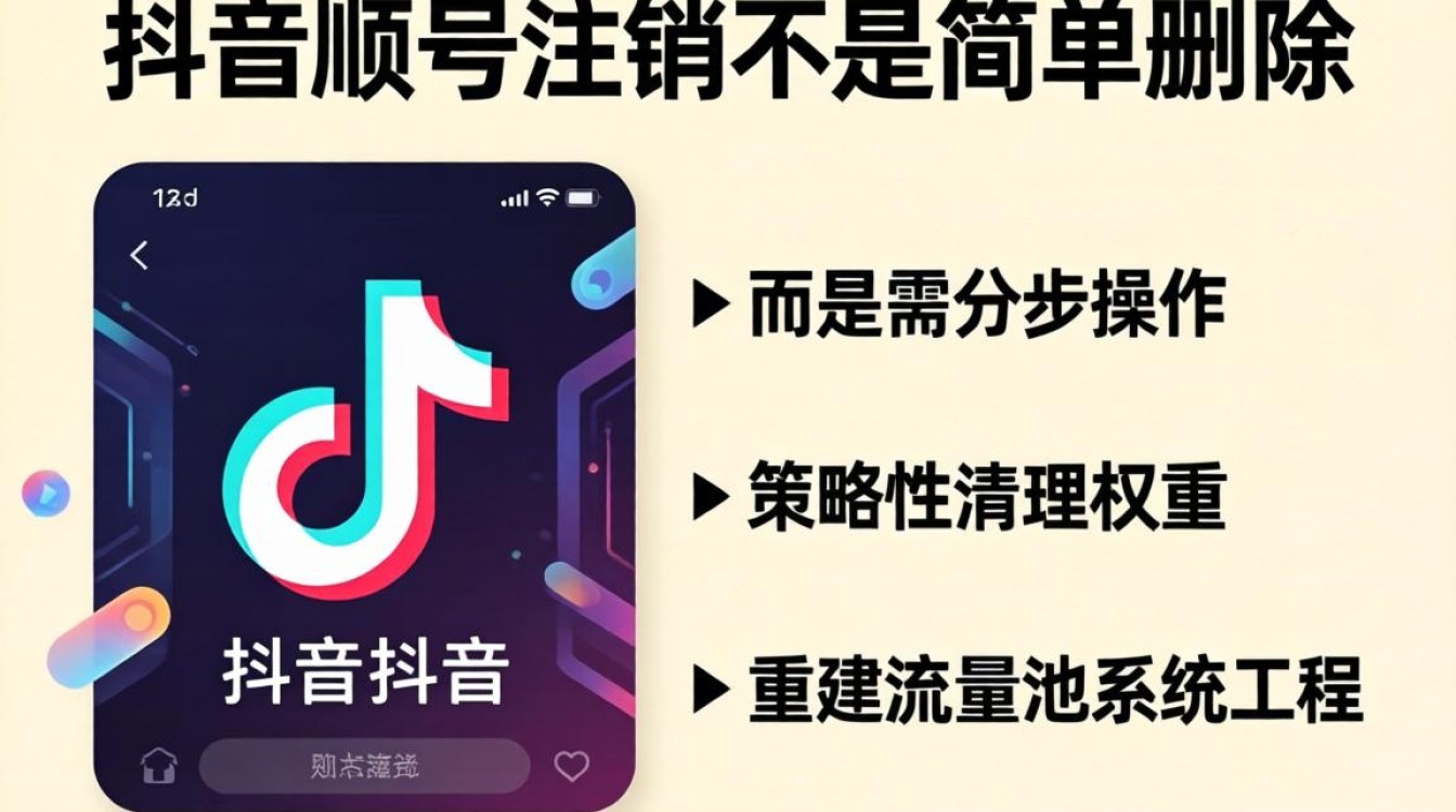 抖音怎么注销两个号?账号权重与流量池突破如何操作 账号权重与流量池突破如何操作
