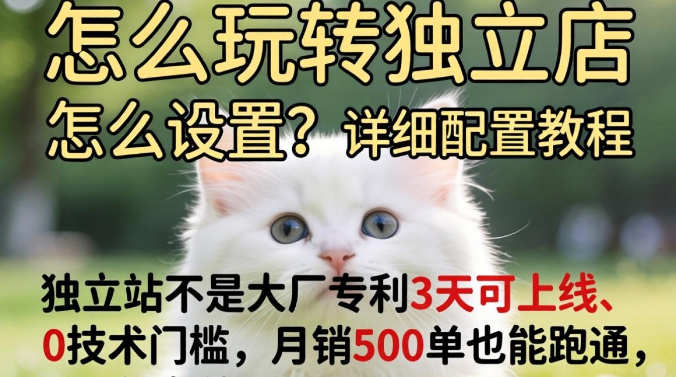 独立站搭建设置详细配置教程