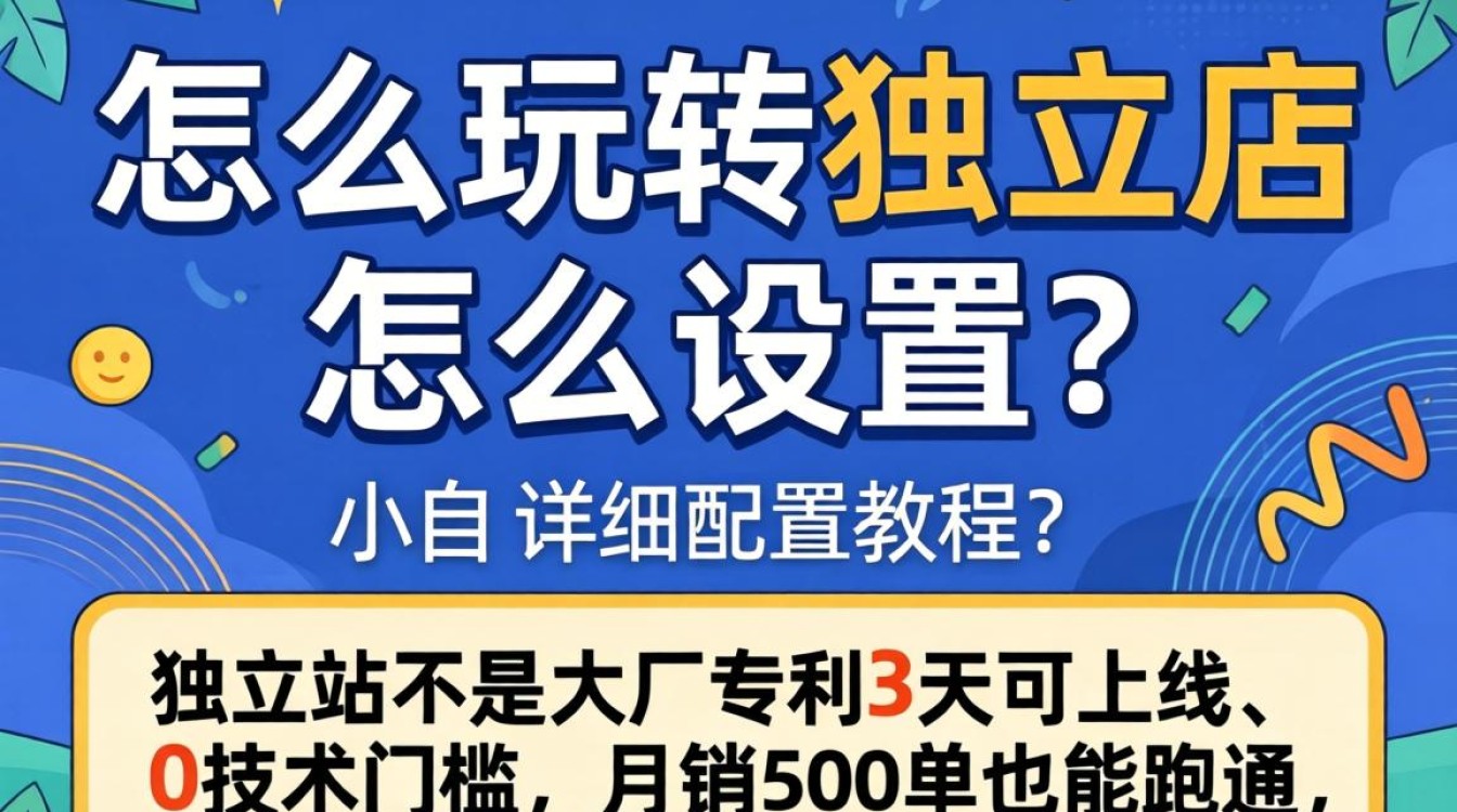 独立站搭建设置详细配置教程