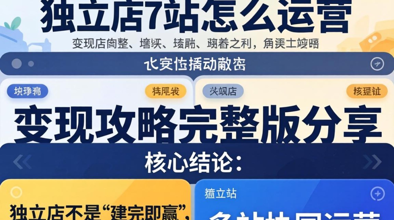 独立站运营变现攻略完整版