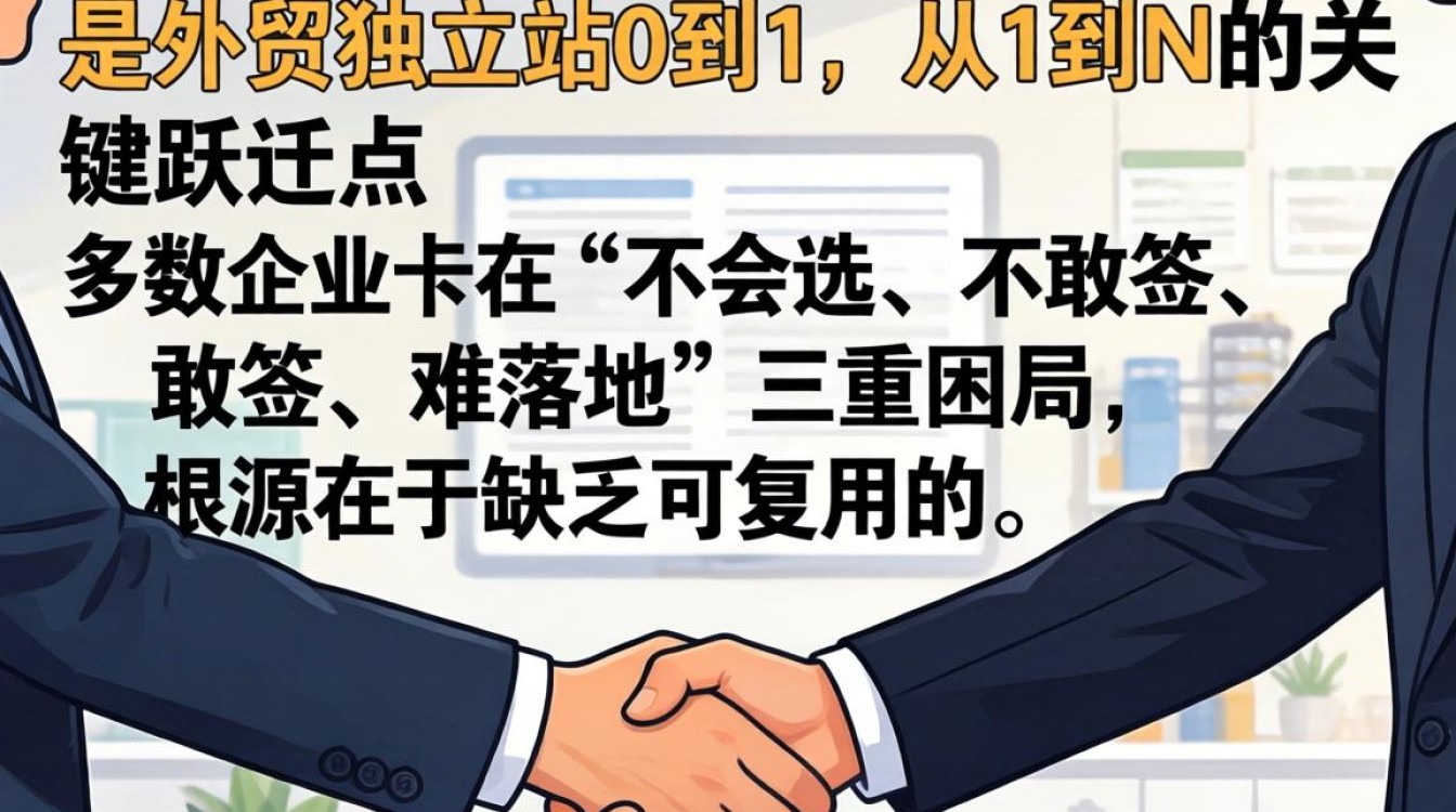 外贸独立站合作技巧与行业内部推荐