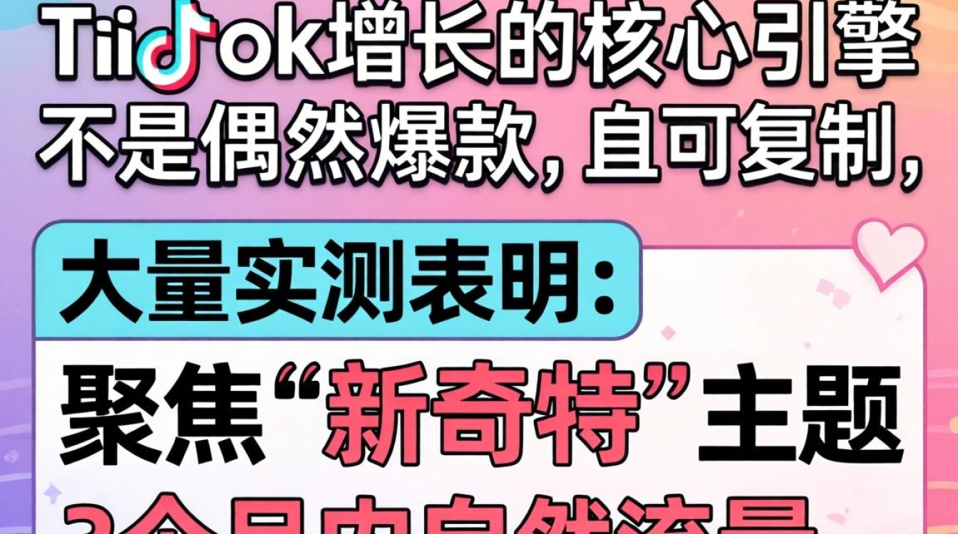 TikTok新奇特主题怎么运营?新手入门必看实操教程 TikTok新奇特主题怎么运营