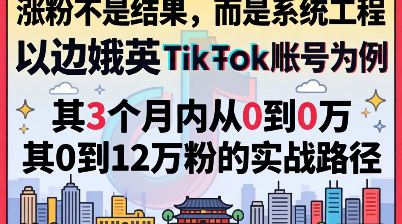 百家号如何快速涨粉?边娥英TikTok账号涨粉引流技巧 边娥英TikTok账号涨粉引流技巧