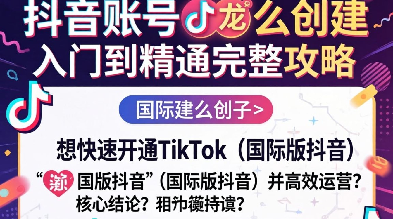 国际版抖音账号怎么创建?国际版抖音账号注册流程及新手入门指南 国际版抖音账号注册流程及新手入门指南