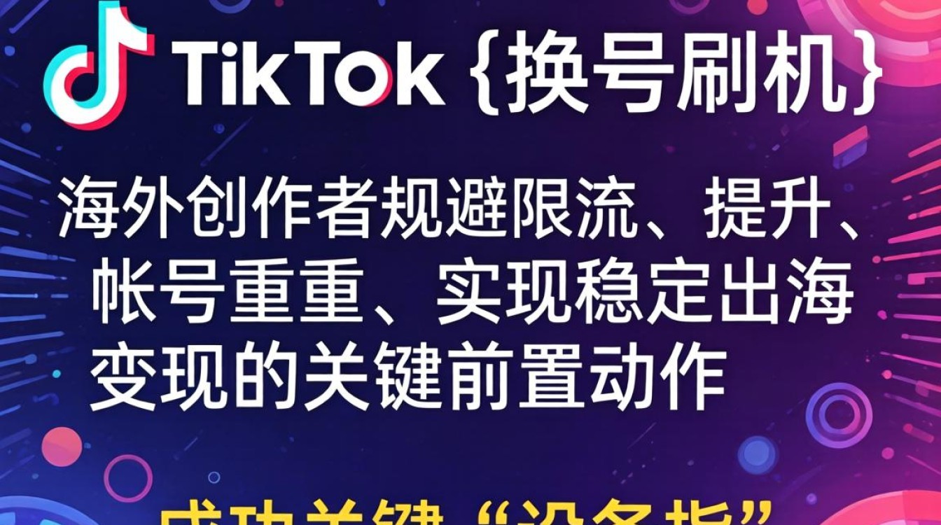TikTok换号刷机怎么操作?TikTok换号刷机出海变现完整教程 TikTok换号刷机出海变现完整教程