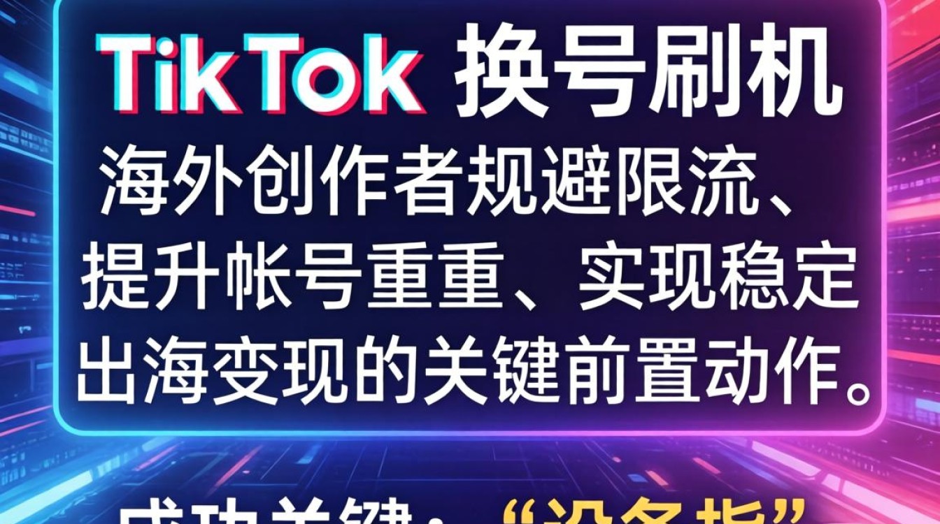 TikTok换号刷机怎么操作?TikTok换号刷机出海变现完整教程 TikTok换号刷机出海变现完整教程