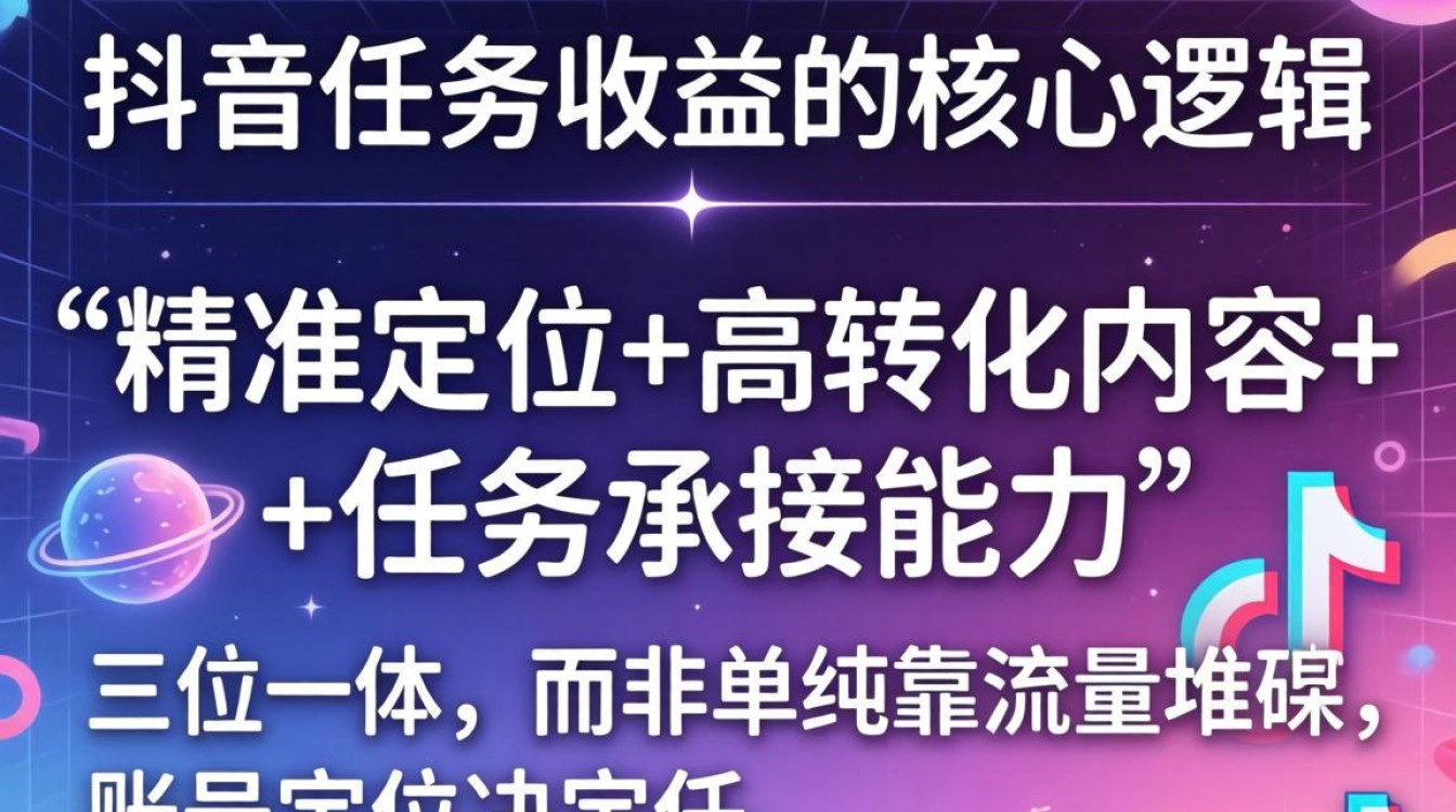 抖音怎么做任务赚收益?账号定位与内容规划怎么做 账号定位与内容规划怎么做