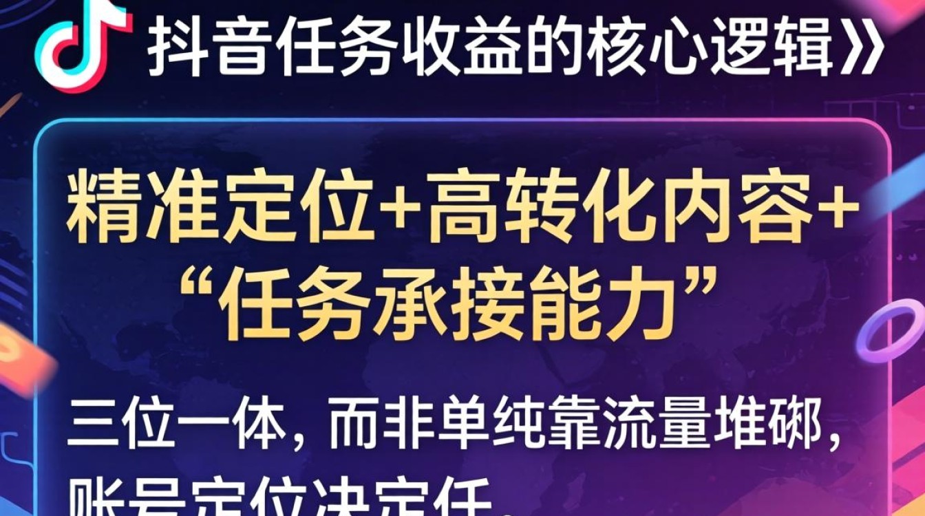 抖音怎么做任务赚收益?账号定位与内容规划怎么做 账号定位与内容规划怎么做