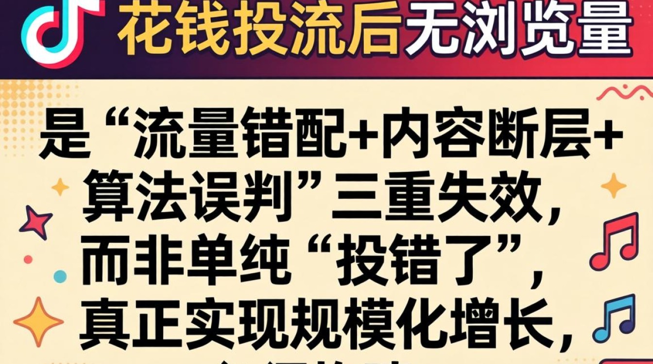 抖音花钱怎么没浏览量?规模化增长专业方法 抖音花钱怎么没浏览量