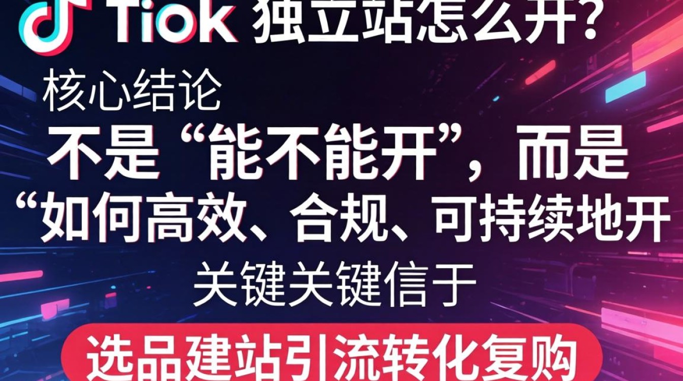TikTok独立站怎么开?TikTok独立站开通流程与专业讲师授课内容 TikTok独立站开通流程与专业讲师授课内容