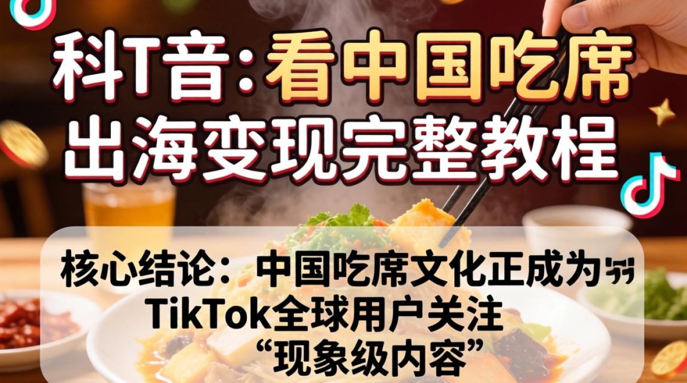 TikTok怎么靠中国吃席内容出海变现
