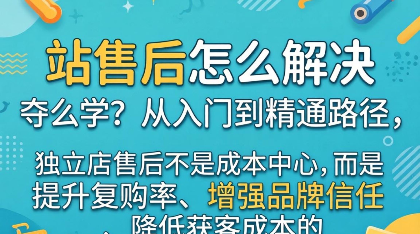 独立站售后怎么解决?从入门到精通的系统学习路径 从入门到精通的系统学习路径