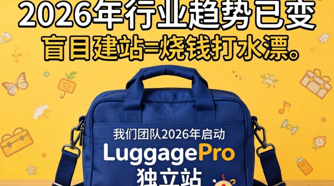 箱包独立站怎么建?2026年箱包独立站建设趋势与实操指南 2026年箱包独立站建设趋势与实操指南