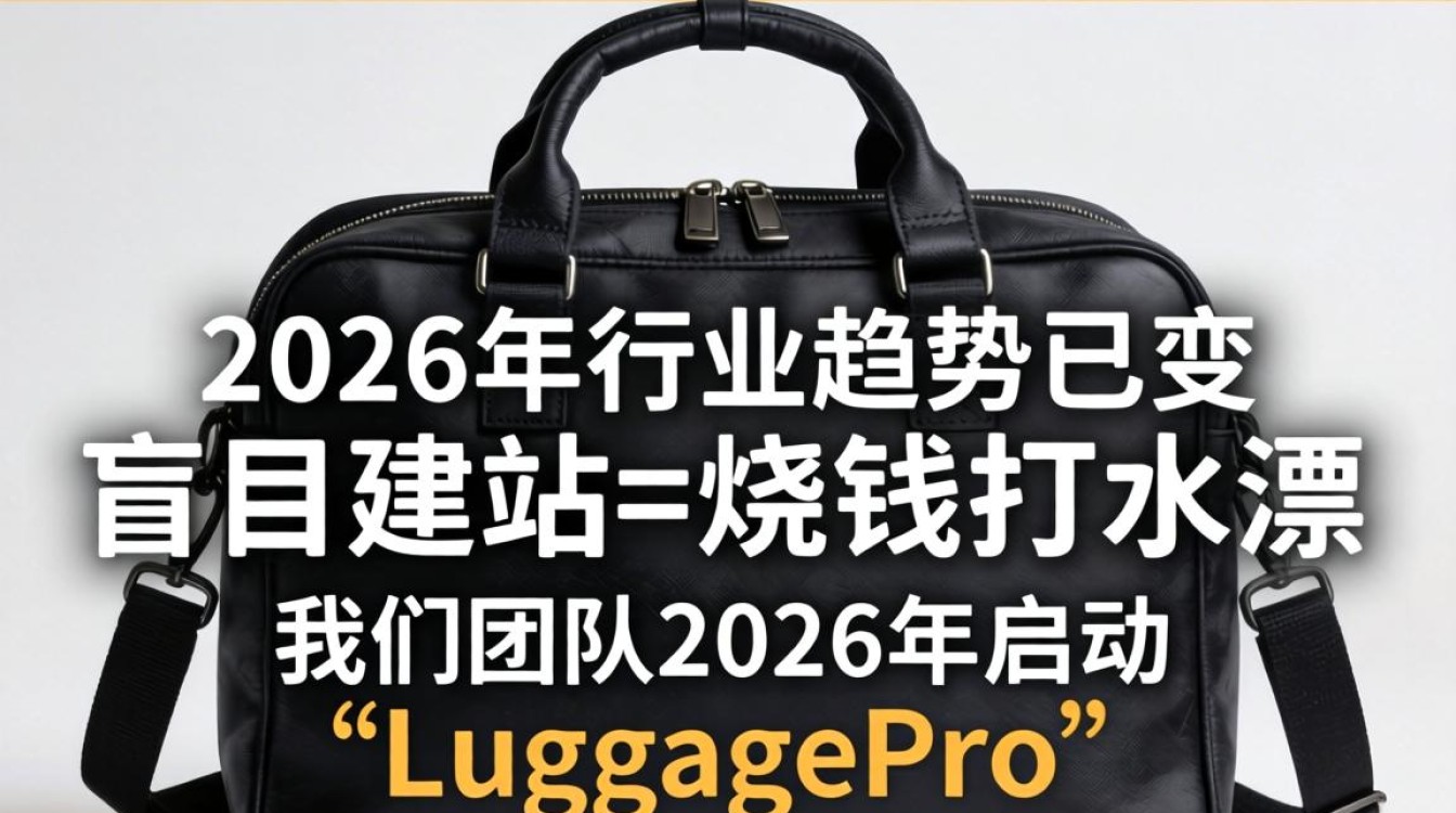 箱包独立站怎么建?2026年箱包独立站建设趋势与实操指南 2026年箱包独立站建设趋势与实操指南