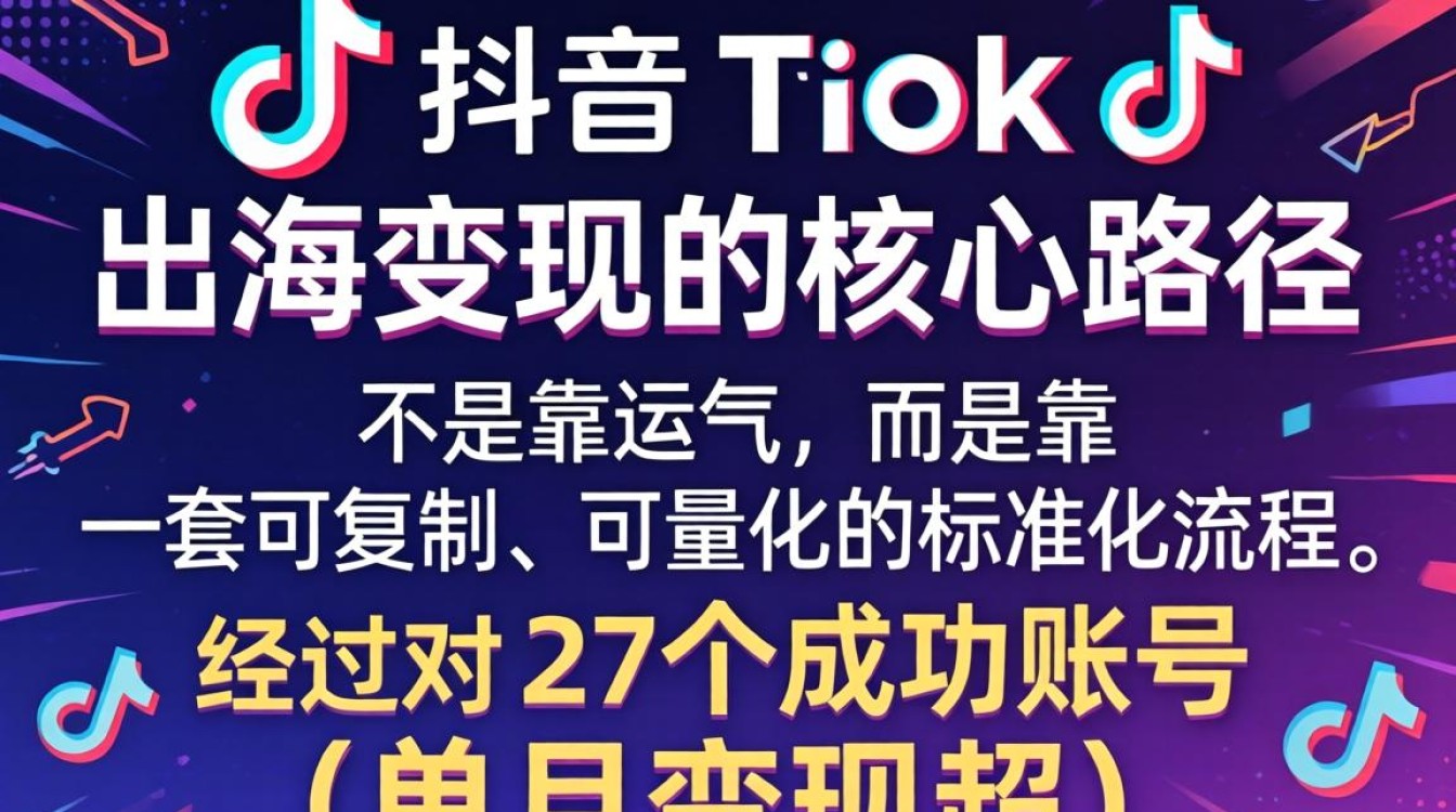 TikTok标准化流程出海变现完整教程