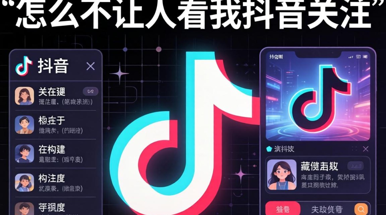 怎么不让人看我抖音关注?账号定位与内容规划怎么做才能提升关注量 账号定位与内容规划怎么做才能提升关注量