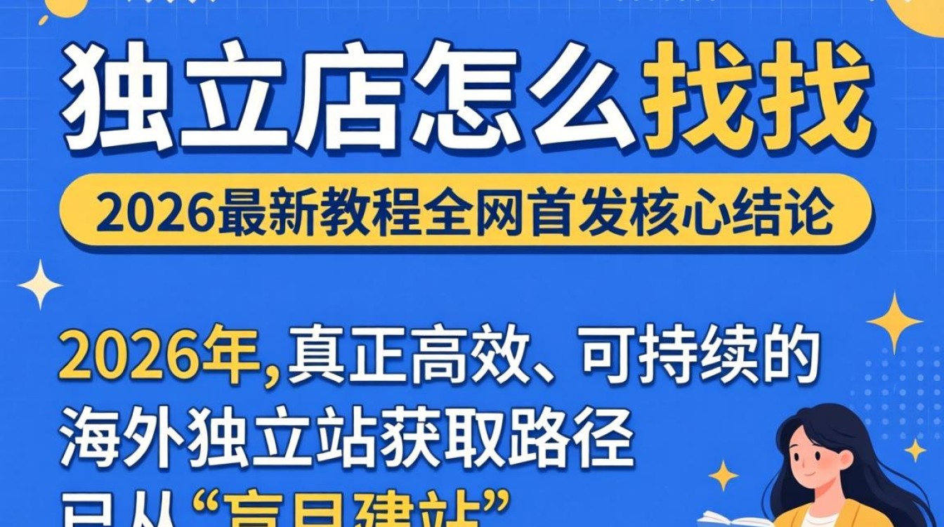 海外独立站怎么找?2026最新教程全网首发,海外建站平台推荐与实操步骤 海外建站平台推荐与实操步骤