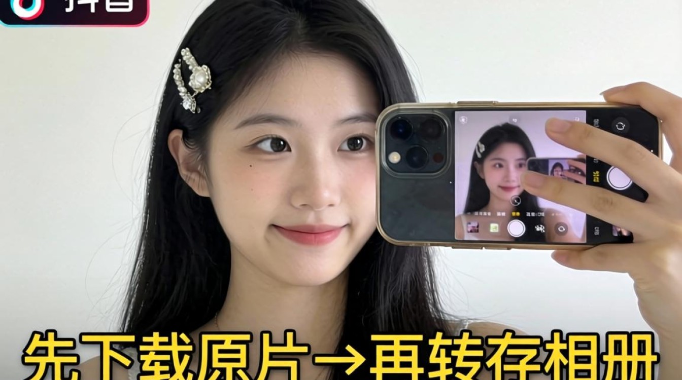 抖音自拍怎么保存到手机?抖音自拍保存到相册并复制的正确方法 抖音自拍保存到相册并复制的正确方法