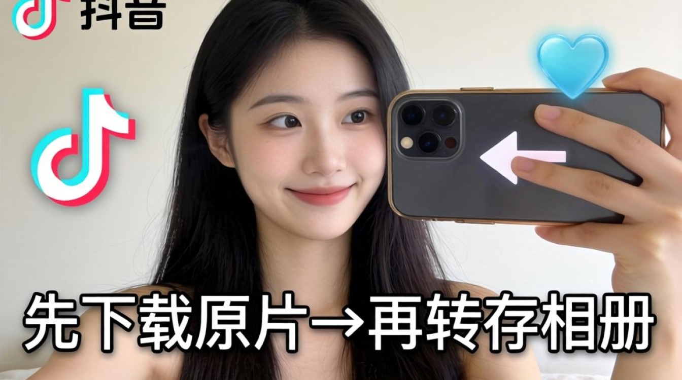 抖音自拍怎么保存到手机?抖音自拍保存到相册并复制的正确方法 抖音自拍保存到相册并复制的正确方法