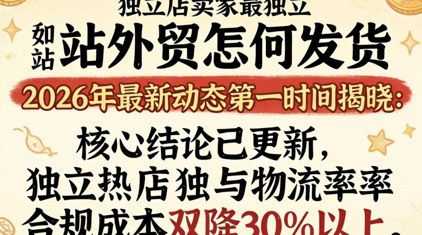 2026最新物流方案及实操指南