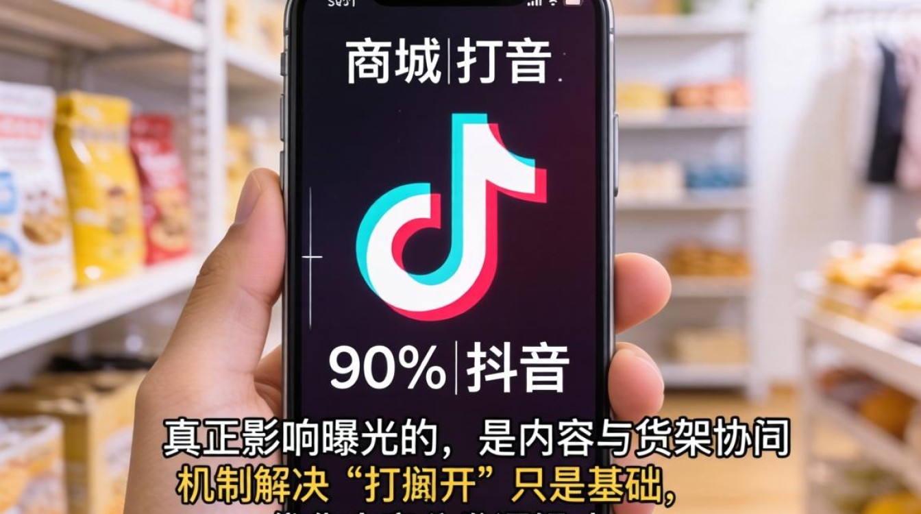 抖音商城打不开怎么办?内容曝光机制揭秘 抖音商城打不开怎么办
