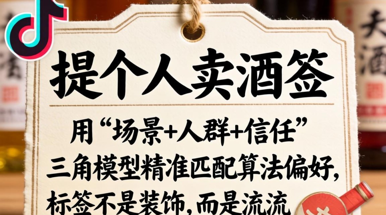 抖音个人卖酒标签怎么写?如何设置高曝光酒类内容标签 如何设置高曝光酒类内容标签