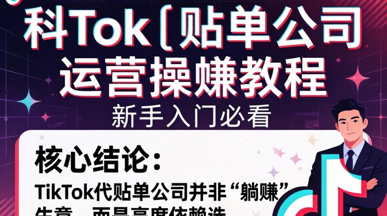TikTok代贴单公司怎么运营