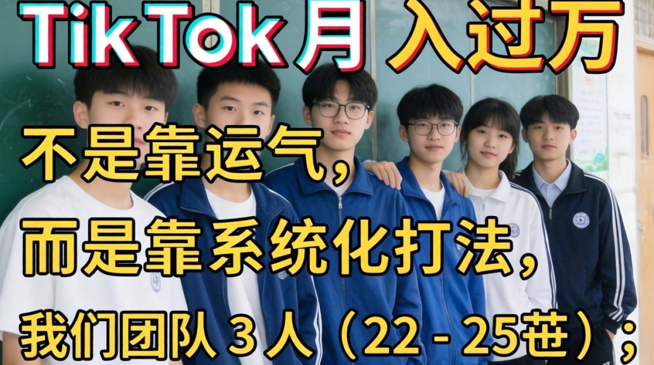 TikTok一群男生如何变现月入过万?TikTok男生短视频变现技巧 TikTok一群男生如何变现月入过万