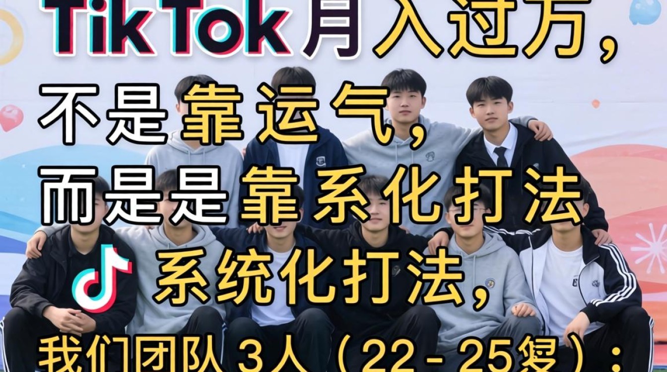 TikTok一群男生如何变现月入过万?TikTok男生短视频变现技巧 TikTok一群男生如何变现月入过万