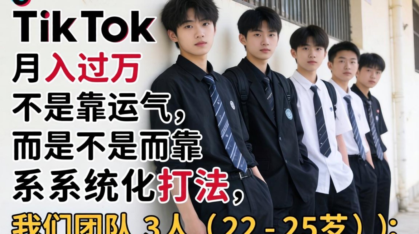 TikTok一群男生如何变现月入过万?TikTok男生短视频变现技巧 TikTok一群男生如何变现月入过万