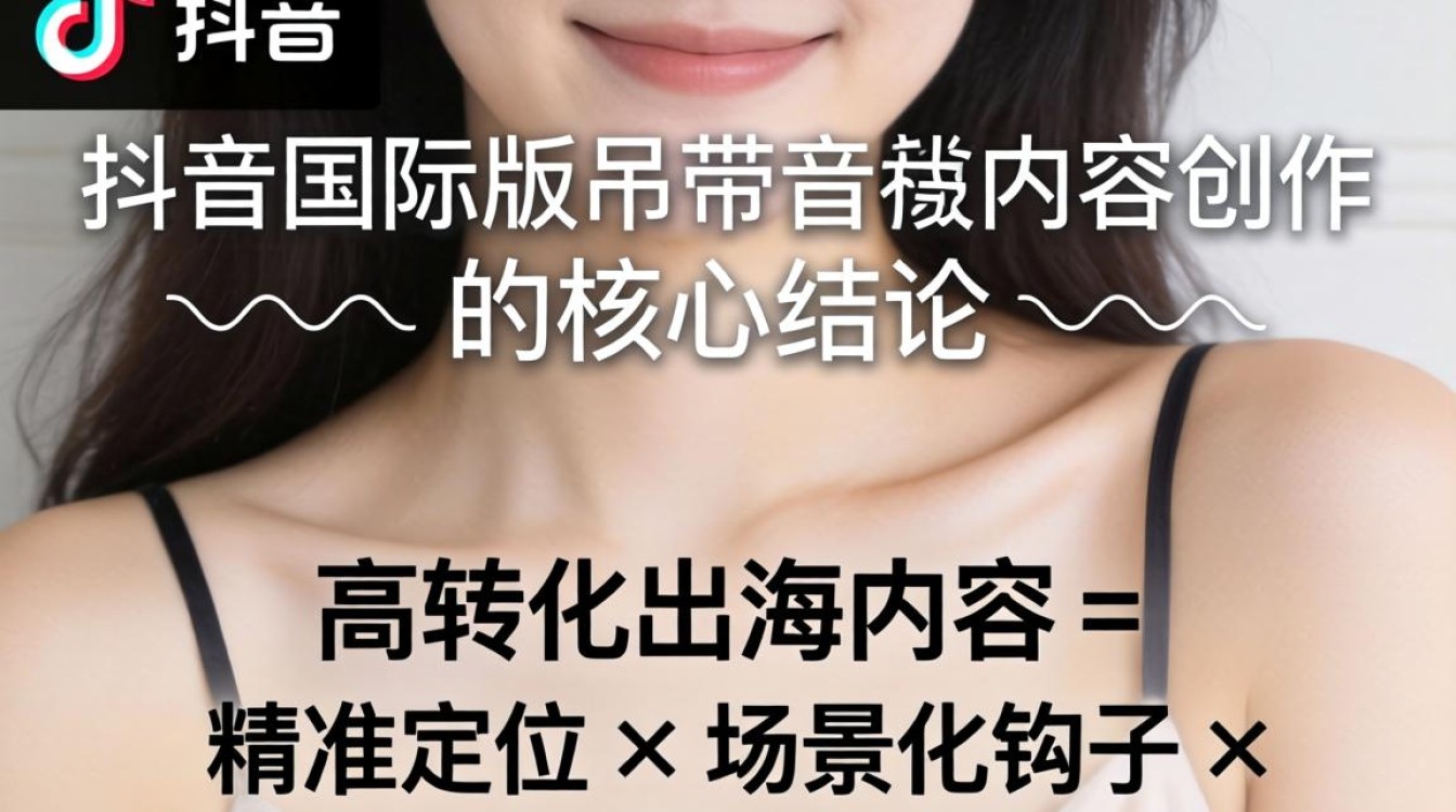 TikTok国际版吊带怎么拍?出海内容创作技巧 TikTok国际版吊带怎么拍