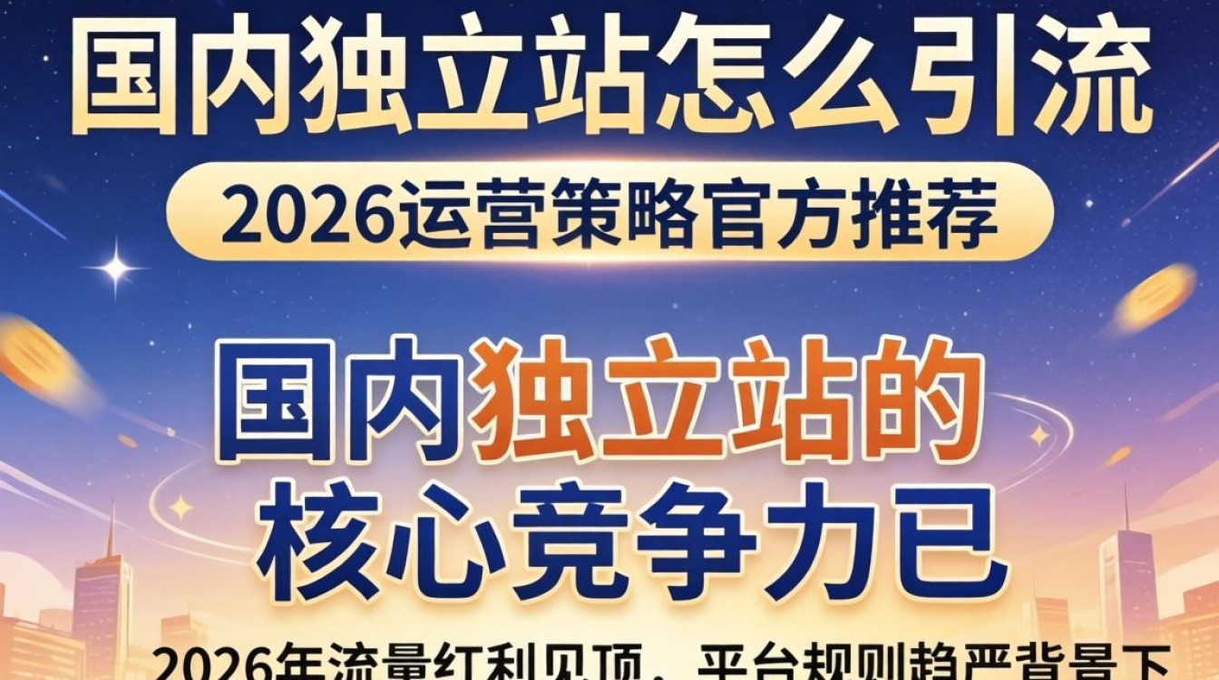 2026年独立站运营引流策略有哪些官方推荐