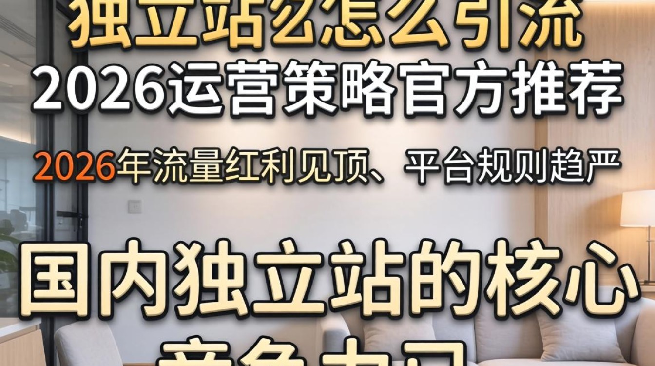2026年独立站运营引流策略有哪些官方推荐