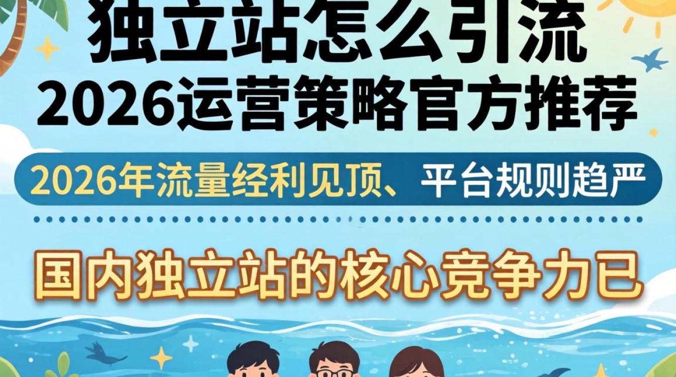 2026年独立站运营引流策略有哪些官方推荐
