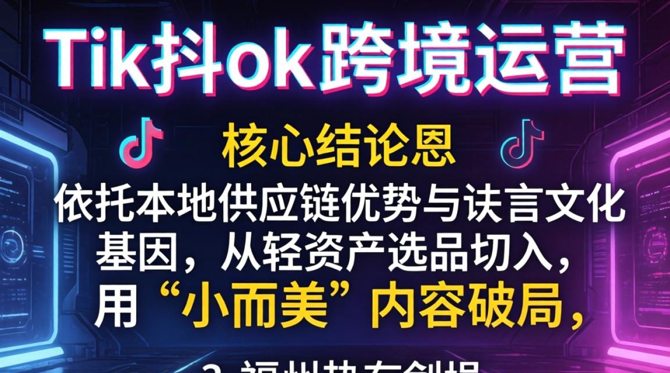 TikTok跨境运营怎么入门